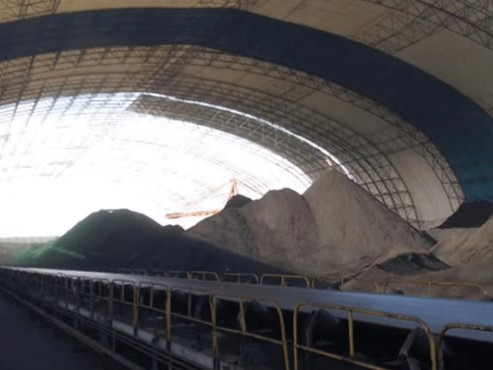 玉溪煤棚料仓网架